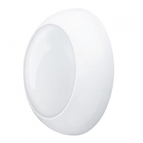 JCC Lighting JC07300 RadiaLED Rapid Pro White IP65 274mm Dia. Round 8W/12W Wattage + 3 Colour Selectable LED Bulkhead With Rim  & Opal Diffuser