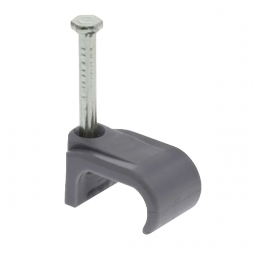 Unicrimp QFC7 Grey 10mm-16mm Flat Twin+Earth Cable Clips (Pack of 100)