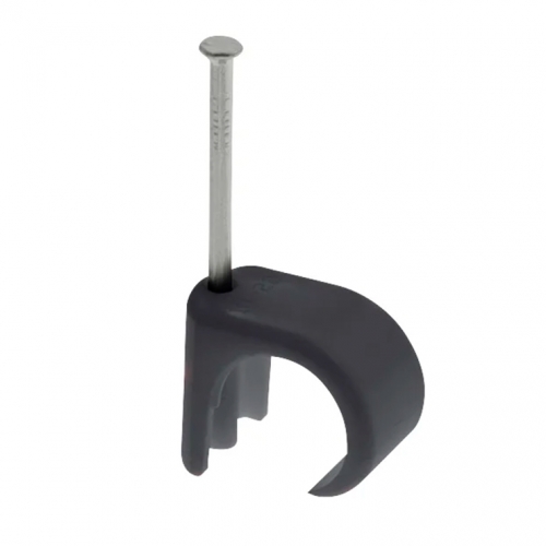 Unicrimp QRC2B Black 3mm-5mm Round Cable Clips (Pack 100)