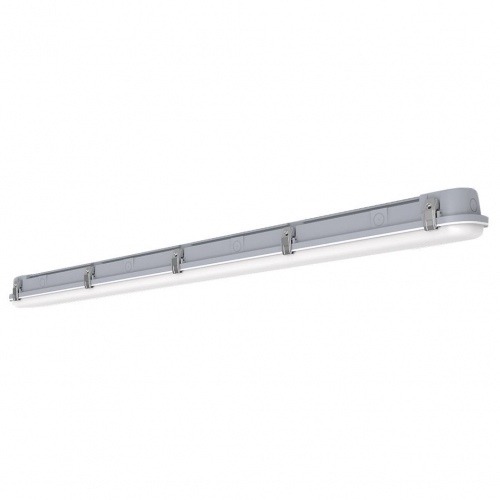 Collingwood Lighting AC2N Caiman Versa Grey 2Ft 10/15W Wattage + 3 CCT Selectable LED Anti-Corrosive Batten With Opal Diffuser IP65 1260Lm-1350Lm 240V