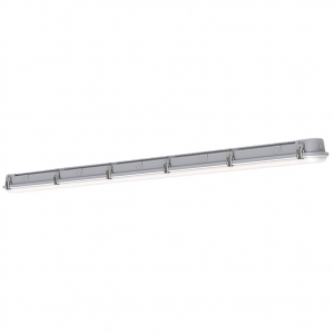 Collingwood Lighting AC2N Caiman Versa Grey 2Ft 10/15W Wattage + 3 CCT Selectable LED Anti-Corrosive Batten With Opal Diffuser IP65 1260Lm-1350Lm 240V
