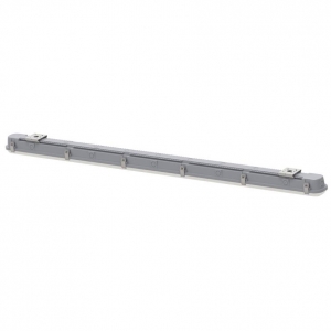 Collingwood Lighting AC2N Caiman Versa Grey 2Ft 10/15W Wattage + 3 CCT Selectable LED Anti-Corrosive Batten With Opal Diffuser IP65 1260Lm-1350Lm 240V