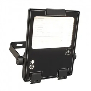 Ansell Lighting AAZT3/SYM/1 Aztec Black 120W 22000Lm 3 CCT Selectable Commercial Symmetric LED Floodlight With Photocell IP66 240V