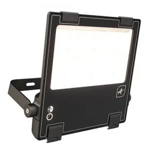 Ansell Lighting AAZT5/SYM/1 Aztec Black 240W 44000Lm 3 CCT Selectable Commercial Symmetric LED Floodlight With Photocell IP66 240V