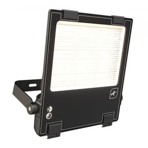 Ansell Lighting AAZT6/SYM/1 Aztec Black 320W 58000Lm 3 CCT Selectable Commercial Symmetric LED Floodlight With Photocell IP66 240V
