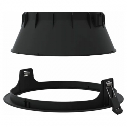 Ansell Lighting ACOM/TR/B/1 Comfort Eco Black Trim & Reflector Accessory