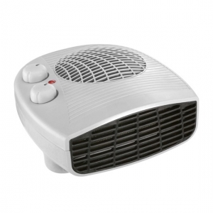CED FH2TH Airmaster White 2kW Portable Letterbox Style Fan Heater With Thermostat