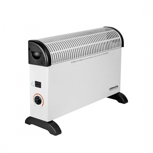 CED HC2DMINI Airmaster White/Black 2kW Compact Portable Convector Heater With Thermostat