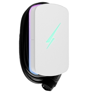 Hypervolt HV3PROAAUW050T2 Home Pro 3 7kw 1Ph IP66 Tethered EV Wall Charger With Ethernet + Wi-Fi & 5m Type 2 Lead - Ultra White