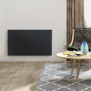 Dexpro DXE1500RA Delux Elite Anthracite 1500W Ceramic Core Electric Radiator - WiFi Controllable