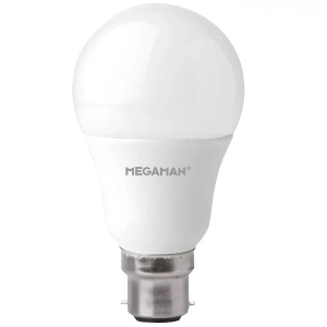 Megaman 143370E Economy Series Non-Dimmable LED Traditional Opal GLS Lamp With Cool White 4000K LEDs 8.6W 810Lm BC 240V Megaman 143370E Economy Series Non-Dimmable LED Traditional Opal GLS Lamp With Cool White 4000K LEDs 8.6W 810Lm BC 240V