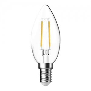 Megaman 146222E Economy Series 2W 250Lm Clear Glass LED Filament Candle Lamp SES Cap Non-Dimmable Warm White 2700K Megaman 146222E Economy Series 2W 250Lm Clear Glass LED Filament Candle Lamp SES Cap Non-Dimmable Warm White 2700K