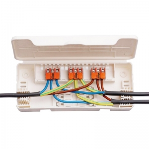 Wago 207-3323 Wagobox Pro White (Pack Of 10) Multipurpose Electrical Junction Enclosure For 221-4XX Connectors
