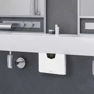 DexPro DXI55D Delux White 5.5kW Inline Instantaneous Water Heater With Digital Controls