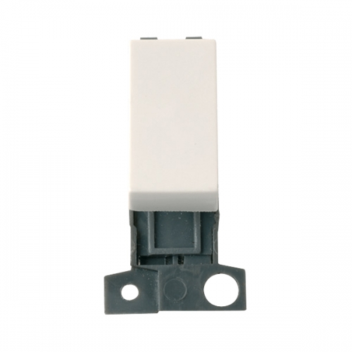 Click MD004PW MiniGrid Polar White 2 Way Retractive Grid Switch Module 10Ax