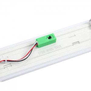 JCC Lighting JC100220 Skypack Pro CCT White 6ft 37W-75W Wattage & 3 CCT Selectable LED Batten With Opal Diffuser 5800Lm-10000Lm
