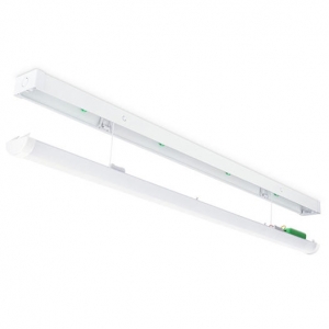 JCC Lighting JC100220 Skypack Pro CCT White 6ft 37W-75W Wattage & 3 CCT Selectable LED Batten With Opal Diffuser 5800Lm-10000Lm