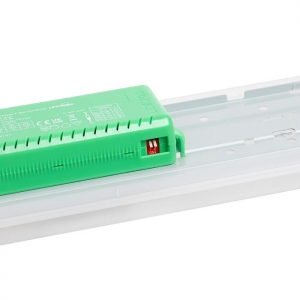 JCC Lighting JC180124 ToughLED Pro CCT IP66 5ft 30-63W Wattage & 3 CCT Selectable Anti-Corrosive LED Batten with Opal Diffuser 4350-8000Lm