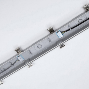 JCC Lighting JC180124 ToughLED Pro CCT IP66 5ft 30-63W Wattage & 3 CCT Selectable Anti-Corrosive LED Batten with Opal Diffuser 4350-8000Lm