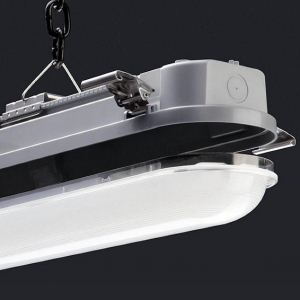JCC Lighting JC180136 ToughLED Pro CCT IP66 6ft 37-72W Wattage & 3 CCT Selectable Anti-Corrosive LED Batten with Frosted Diffuser 5450-10150Lm