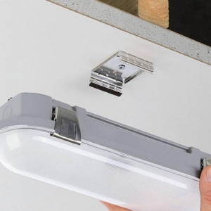 JCC Lighting JC180136 ToughLED Pro CCT IP66 6ft 37-72W Wattage & 3 CCT Selectable Anti-Corrosive LED Batten with Frosted Diffuser 5450-10150Lm