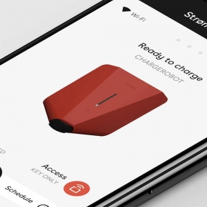 Easee 10243 Easee One 22kW 32A 3Ph Untethered Type2 Smart EV Wall Charger With Wi-Fi + Built-In eSim IP54 Black