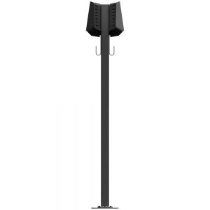 Easee 90323 Black Twin EV Charger Pedestal Stand