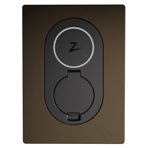 Zaptec 900-00018 Go 7.4kW 32A 1Ph Untethered Type2 Smart EV Wall Charger With Wi-Fi + 4G IP54 Wood Brown