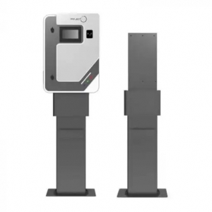 Project-EV EV-FLRSTAND-40KW Black Single/Dual EV Charger Floor Stand For EVD-40S-P + EVD-40D-P-CC Chargers