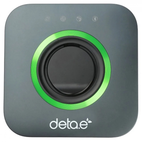 Deta EVC7001 eDock 7.4kW 32A 1Ph Untethered Type2 Smart EV Wall Charger With Wi-Fi + Ethernet IP54 Anthracite Grey