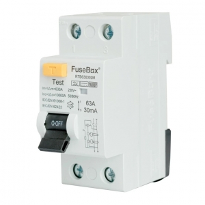 Fusebox RTB630302M 2 Module 32A 30mA Double Pole Type B DIN Rail RCD