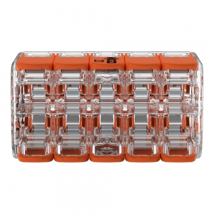 Wago 221-420 10 Way 0.5-4mm² Cable Splicing Connector 15 Pack