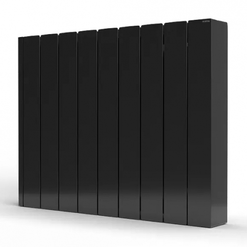Rointe BRIB1200RAD3 Belize Black 1200W 8-Element Smart Wi-Fi Programmable Electric Radiator (740mm wide) With LED Touch Panel  - Thermal Fluid Filled Rointe BRIB1200RAD3 Belize Black 1200W 8-Element Smart Wi-Fi Programmable Electric Radiator (740mm wide) With LED Touch Panel  - Thermal Fluid Filled