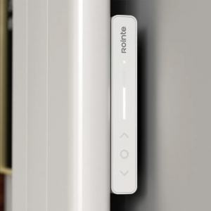 Rointe PIW2000WF Palaos White 2000W 4-Element Vertical Smart Wi-Fi Programmable Electric Radiator (476mm wide x 1800mm high) With LED Touch Panel  - Liquid Stone Technology Elements