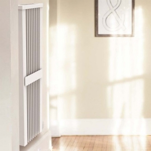 Electrorad AF10E Aeroflow White 1600W Vertical Digital Programmable Electric Radiator (380mm wide x 1250mm high ) with WiFi Control