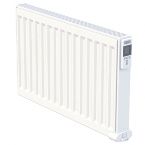 Electrorad DE50SC80Z DigiLine White 750W Single Panel Programmable Fluid Filled Electric Radiator (800mm wide x 500mm high) with WiFi Control