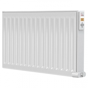 Electrorad DE50DX95Z DigiLine White 1500W Double Panel Programmable Fluid Filled Electric Radiator (950mm wide x 500mm high) with WiFi Control