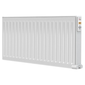 Electrorad DE50DX125Z DigiLine White 2000W Double Panel Programmable Fluid Filled Electric Radiator (1250mm wide x 500mm high) with WiFi Control