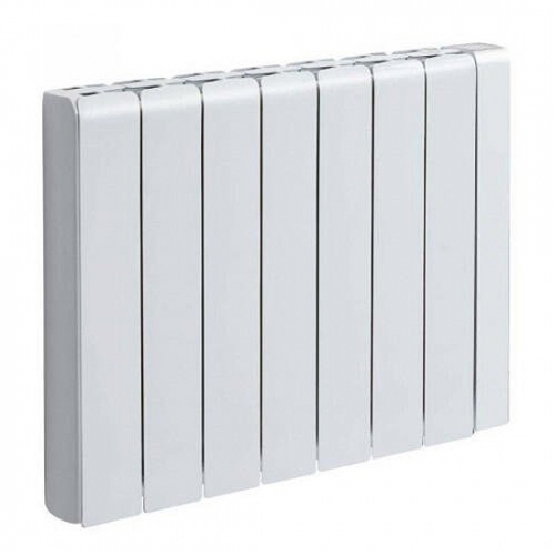 Electrorad ACC2000 Accorto White 2000W 7 Element Smart Digital Programmable Electric Radiator (714mm wide) with LCD Touchscreen & WiFi Control