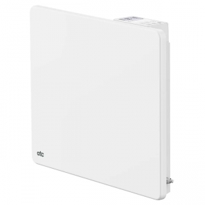 ATC Electrical WPH750-ECO Almeria ECO WiFi White 750W Smart Digital Programmable Electric Panel Heater (440mm wide) with Boost, LCD Control Panel & WiFi Control