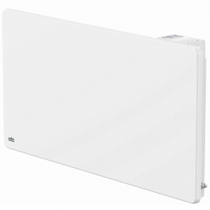 ATC Electrical WPH1000-ECO Almeria ECO WiFi White 1000W Smart Digital Programmable Electric Panel Heater (520mm wide) with Boost, LCD Control Panel & WiFi Control