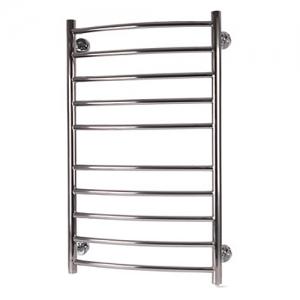 Hyco Manufacturing AQ80LC Aquilo LST Chrome 80W IPX4 Low Surface Temperature Ladder-Style Electric Towel Rail (530mm wide x 860mm high)