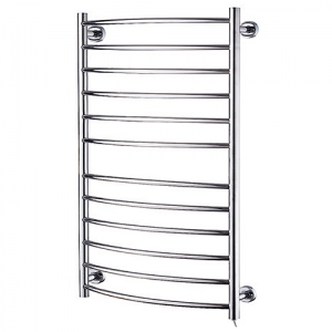 Hyco Manufacturing AQ90LC Aquilo LST Chrome 90W IPX4 Low Surface Temperature Ladder-Style Electric Towel Rail (600mm wide x 1020mm high)