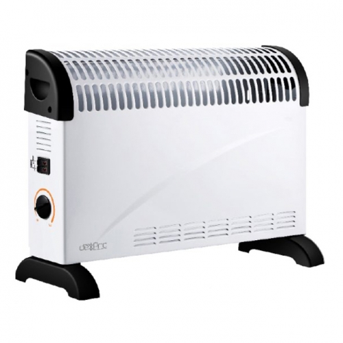 DexPro DXCH2 Delux White 2000W Portable Electric Convector Heater with 3 Heat Settings DexPro DXCH2 Delux White 2000W Portable Electric Convector Heater with 3 Heat Settings