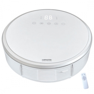 CED Electrical HTB2PTC Airmaster White 2000W Round Electric Downflow Heater (300mm diameter) With Remote Control