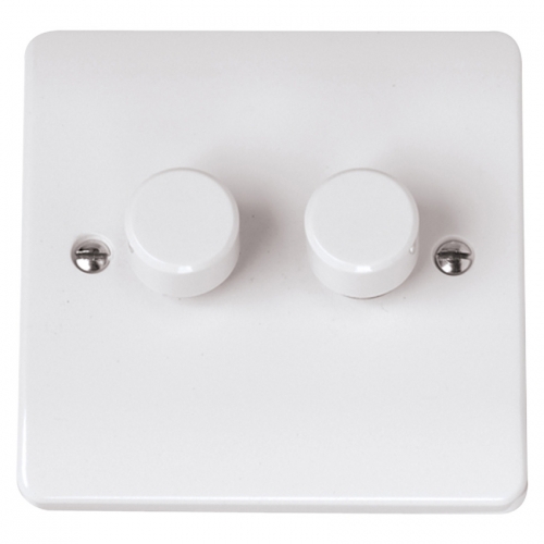 Click CMA162 Mode 2 gang 2 way 100W LED Dimmer Switch