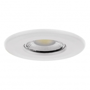 Collingwood DLT551500B H2Lite CSP Fixed Wattage & 4 Colour Selectable Fire Rated Downlight With White Bezel IP65 4W/6W 460-780Lm 240V