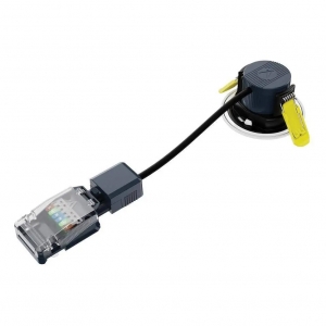 Collingwood DLT551500B H2Lite CSP Fixed Wattage & 4 Colour Selectable Fire Rated Downlight With White Bezel IP65 4W/6W 460-780Lm 240V