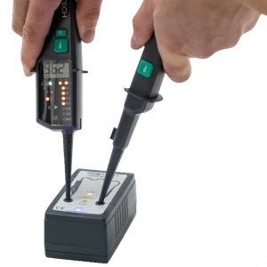 Kewtech KT1795 Double Pole Voltage & Continuity Tester With LCD Readout, Ghost Voltage Clearance & Safety Probes