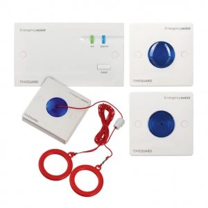 Timeguard EASZKN Emergency Assist White Single-Zone 2-Wire Disabled Alarm System Kit